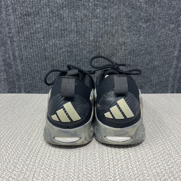 Adidas AE 1 Low Ascent Pack Grey Black Basketball Shoes Edwards Mens 10.5 JI4066 main image 7
